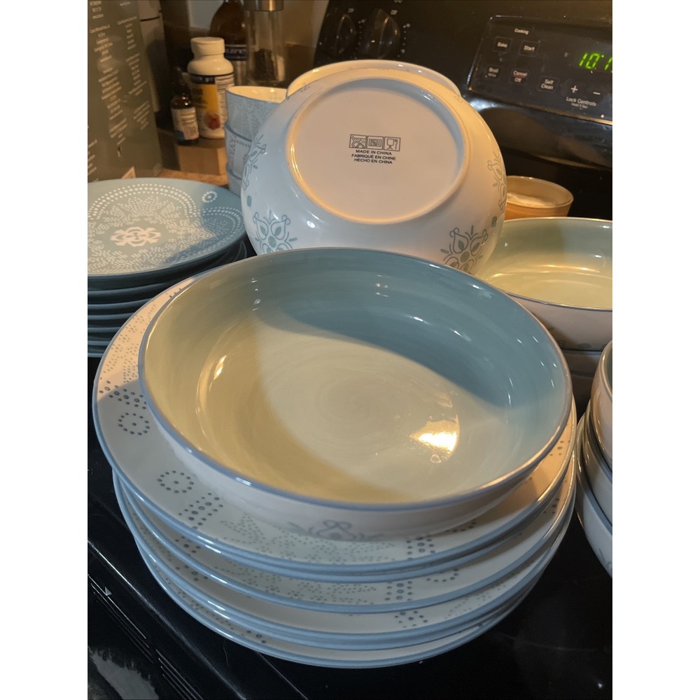 PHARA SKY Baum Large 7.75" Soup Pasta Cereal Bowls